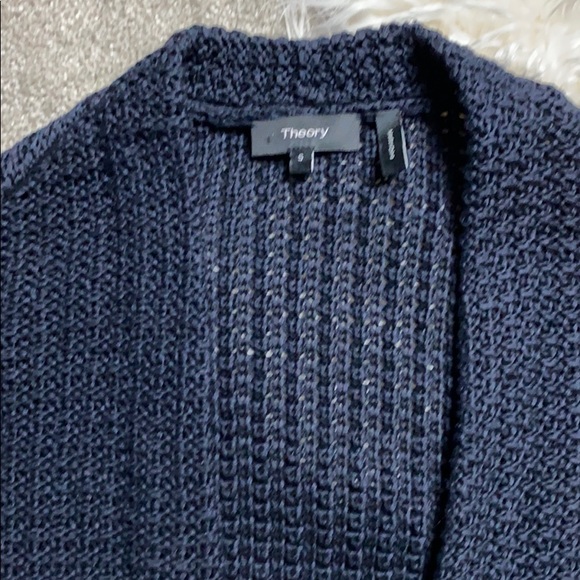 SALE Theory sweater cape, shawl, cardigan Sz s - Picture 2 of 4